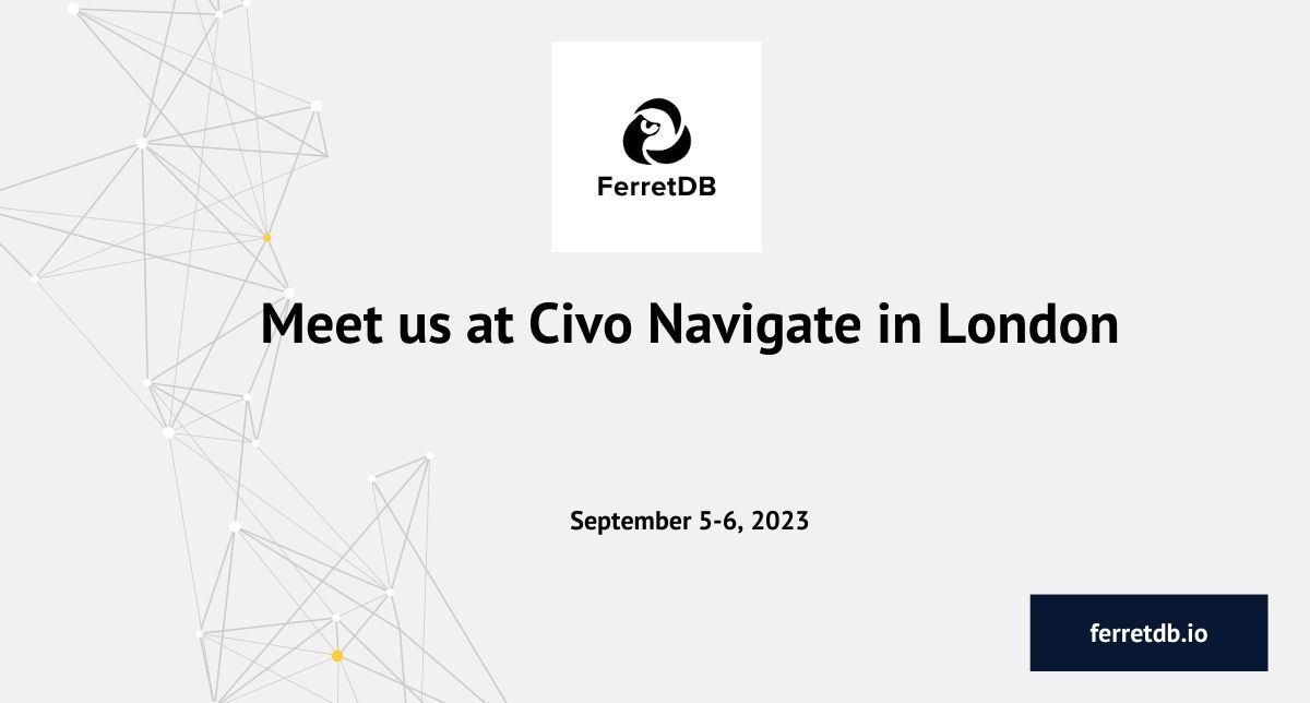 Meet us at Civo Navigate in London